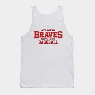 Braves Atlanta Baseball Tank Top